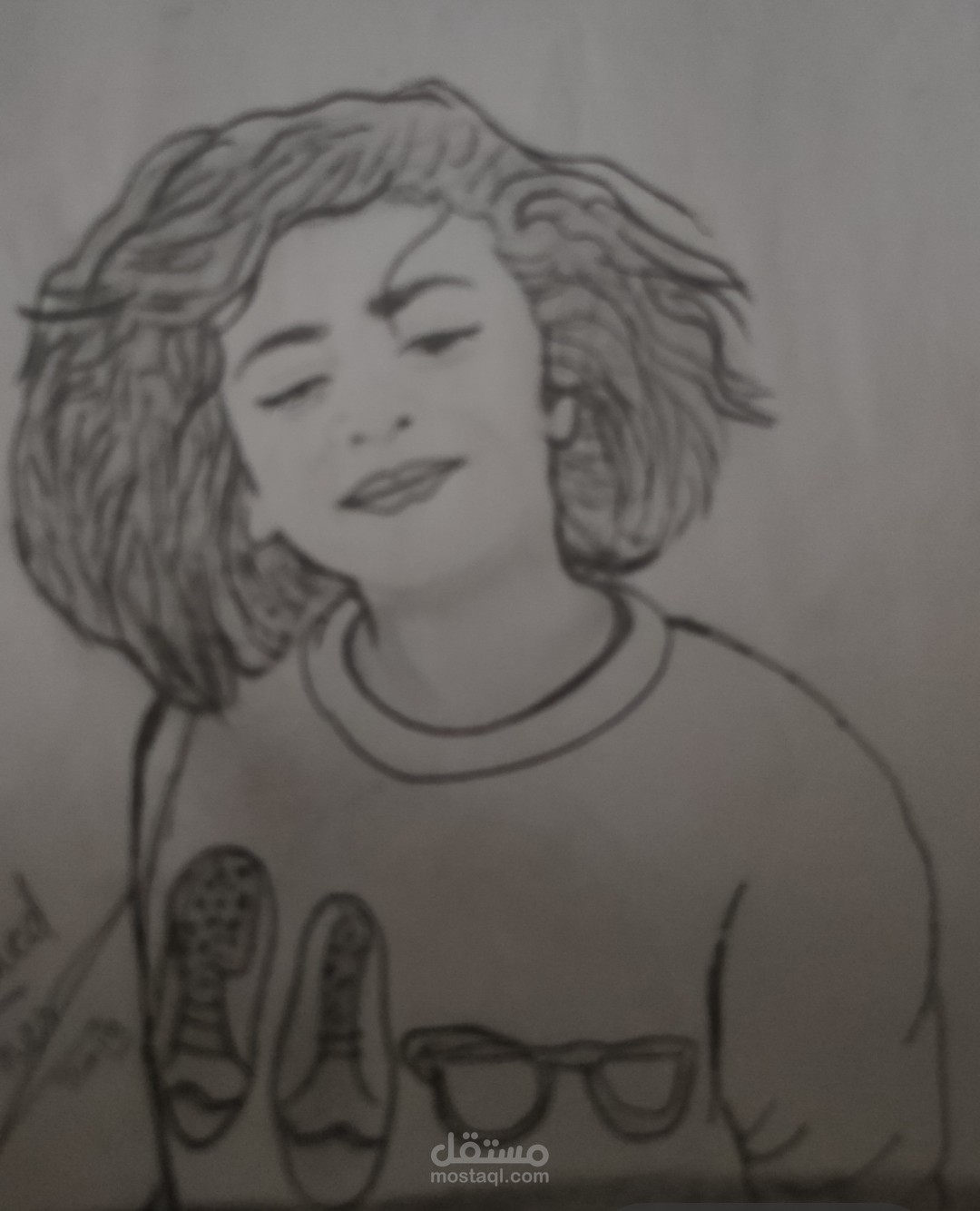 رسم بالقلم الرصاص لصور