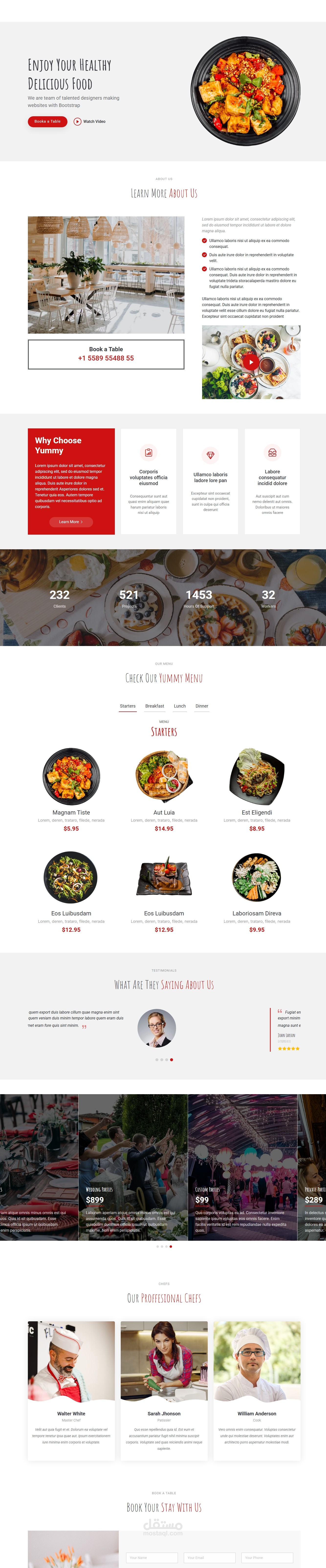Food website