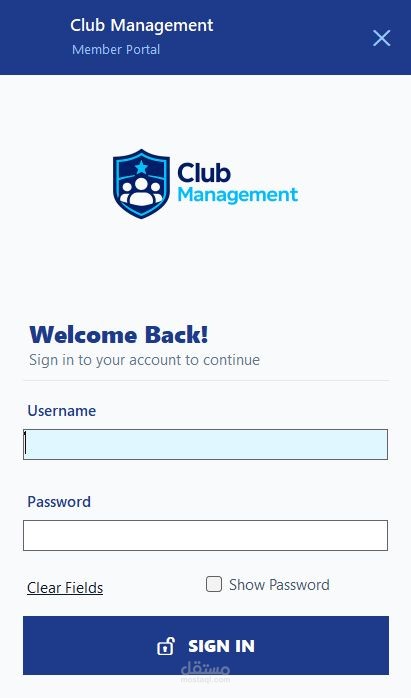 Club Management System | C# Windows Forms & SQL Server