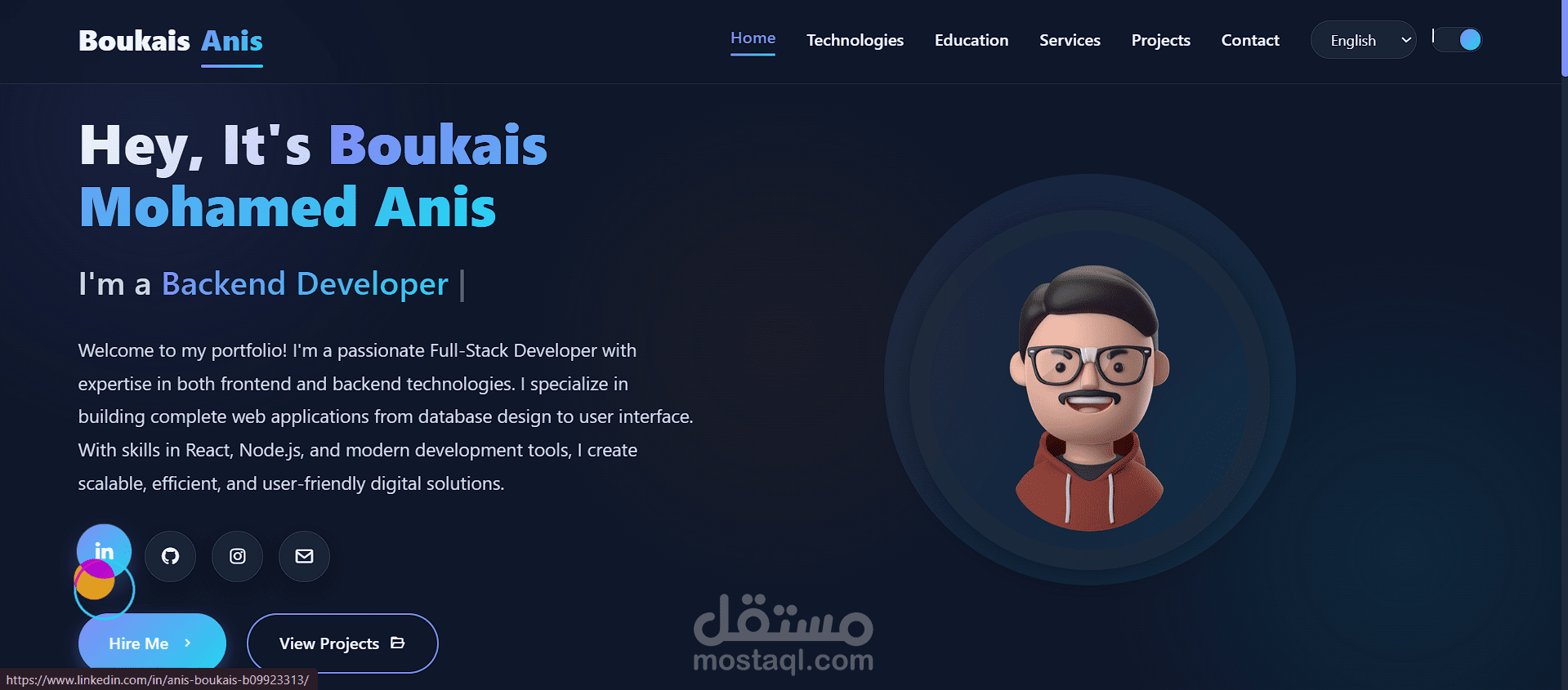 Interactive and Responsive Designs by Boukais Mohamed Anis