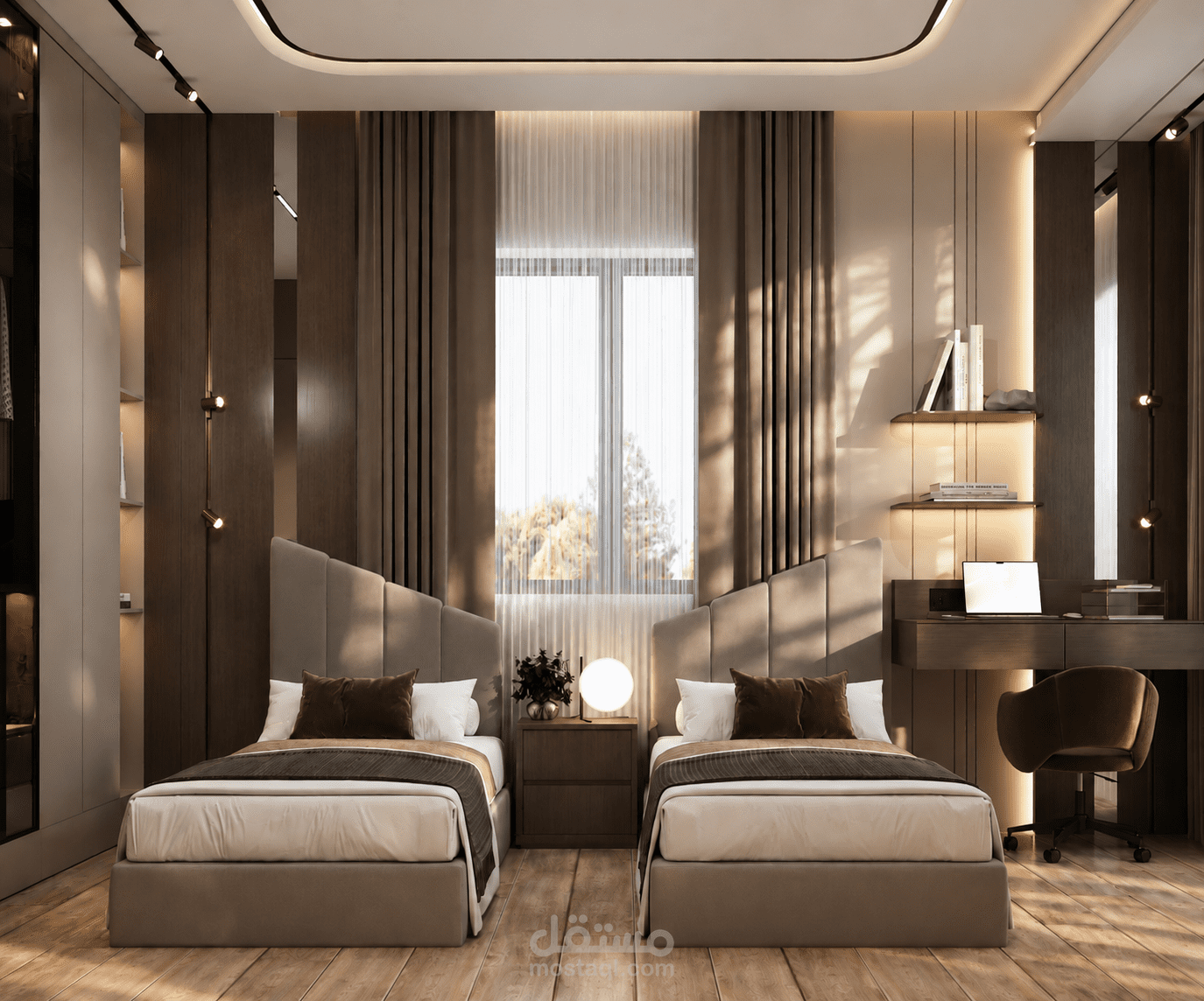تصميم داخلي لعرفة نوم اولاد