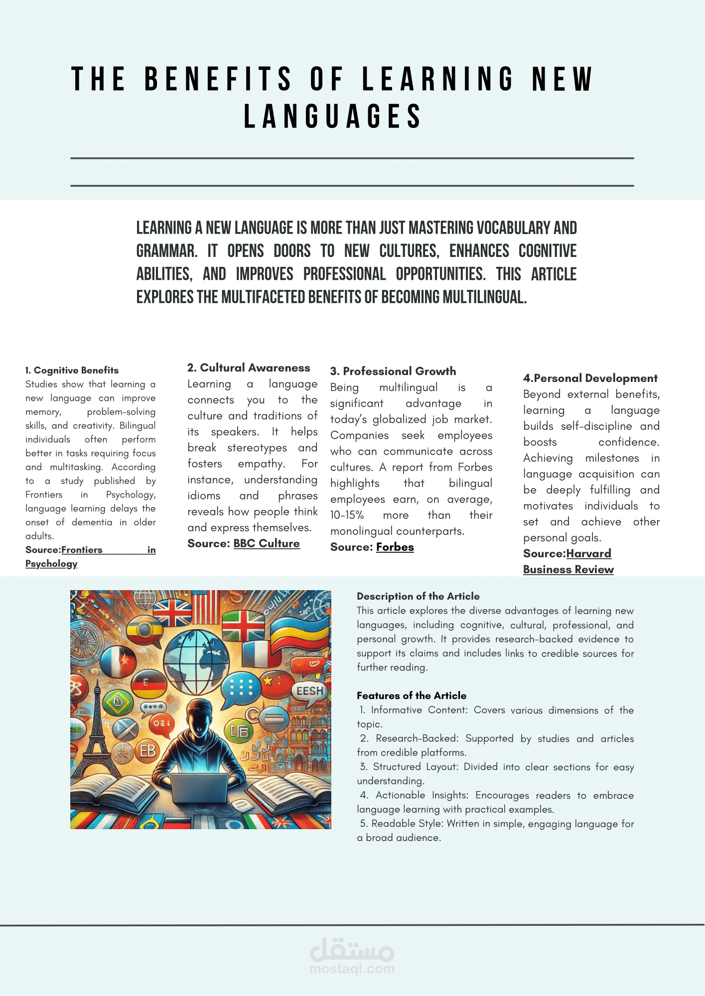 The Benefits of Learning New Languages