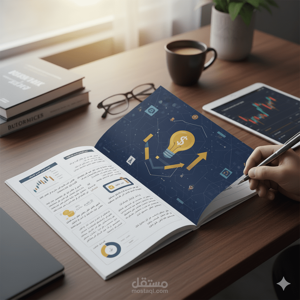 كتيب إرشادي "فكر وازدد ثراء"