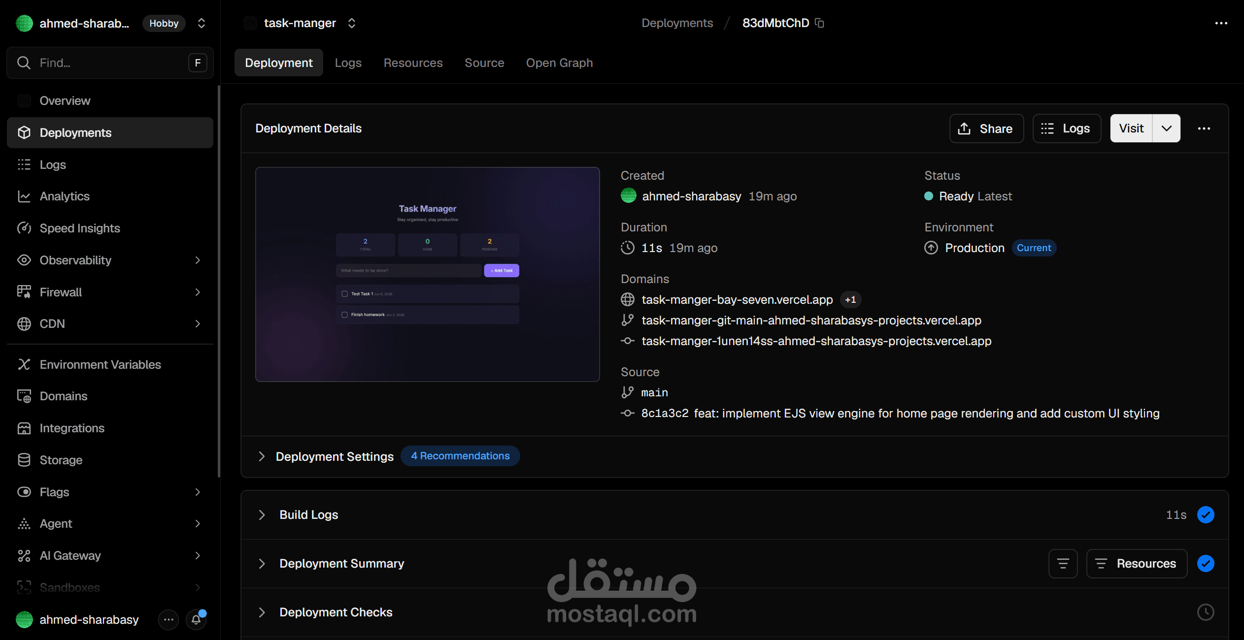 Task Manager Web Application