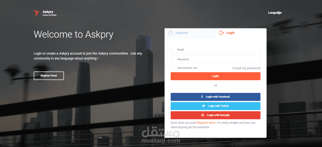 Askypre Social Media