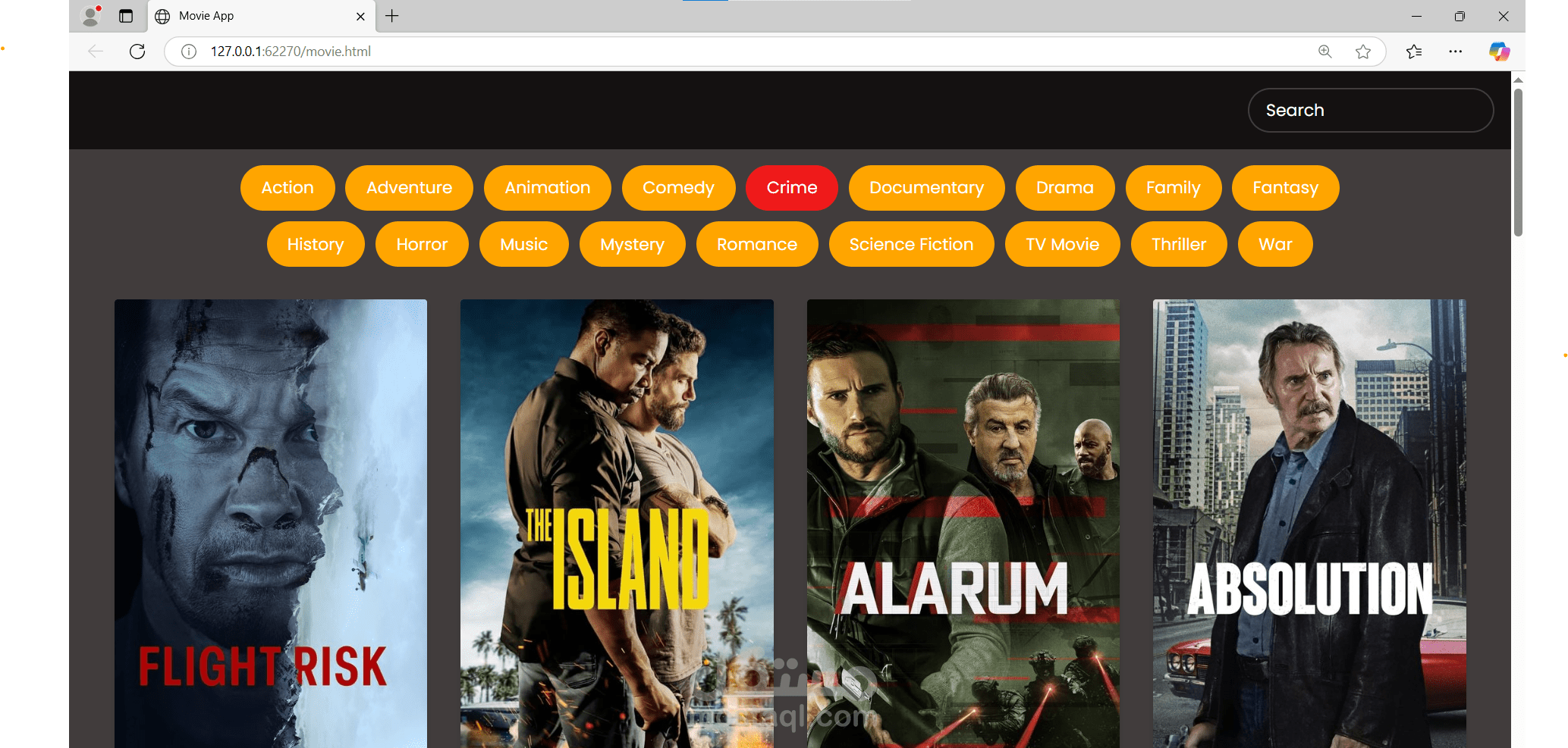 movie Website