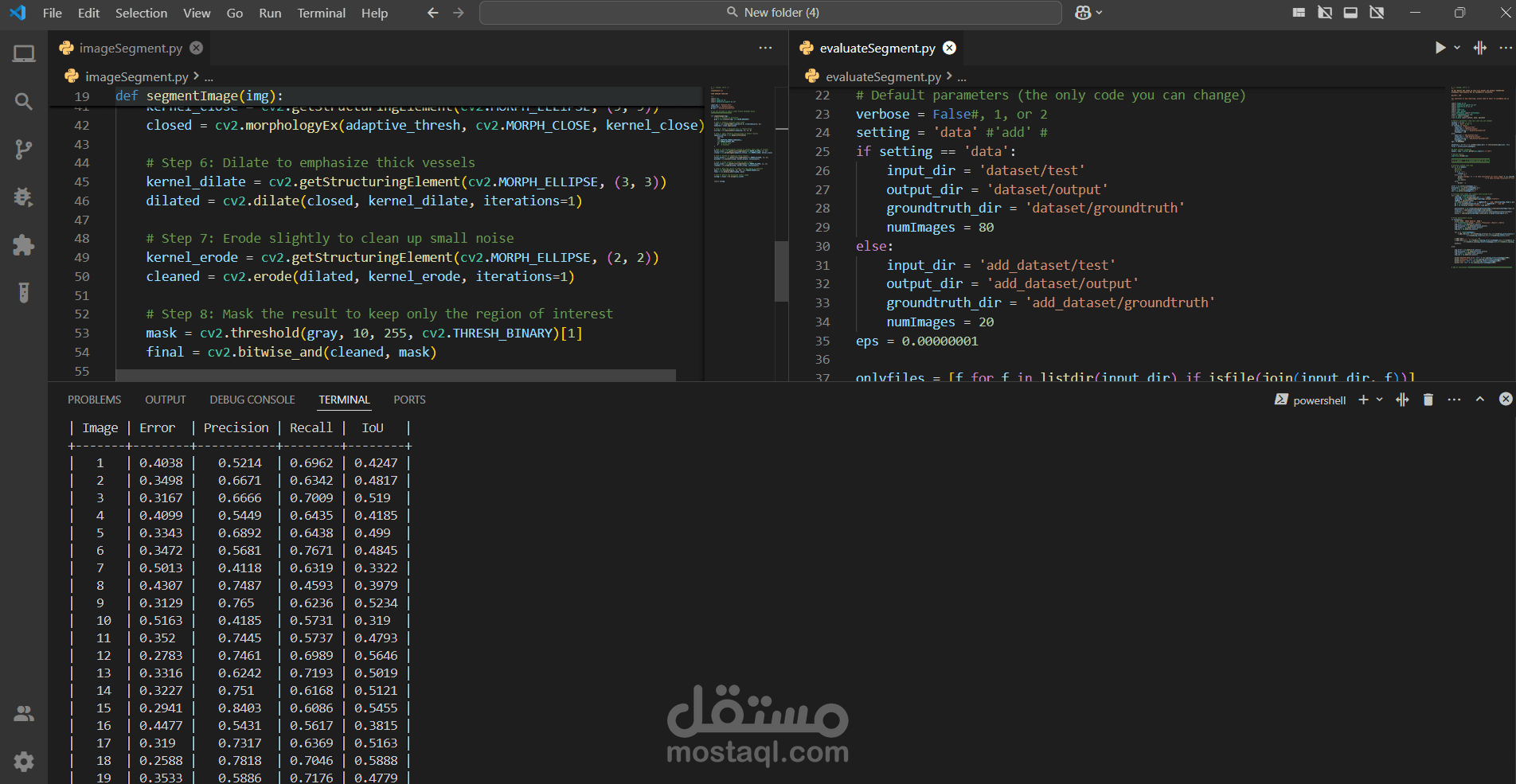 Automated Image Segmentation and Evaluation Framework for Biomedical Applications