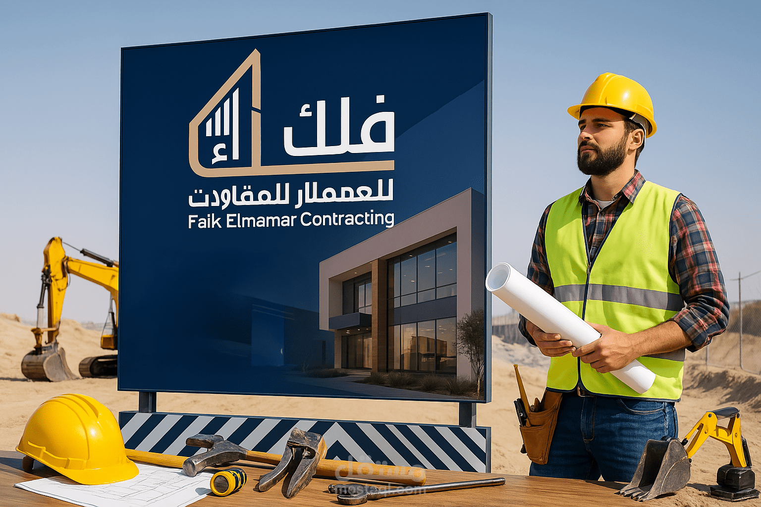 Falk Almamar Brand identity & Profile company