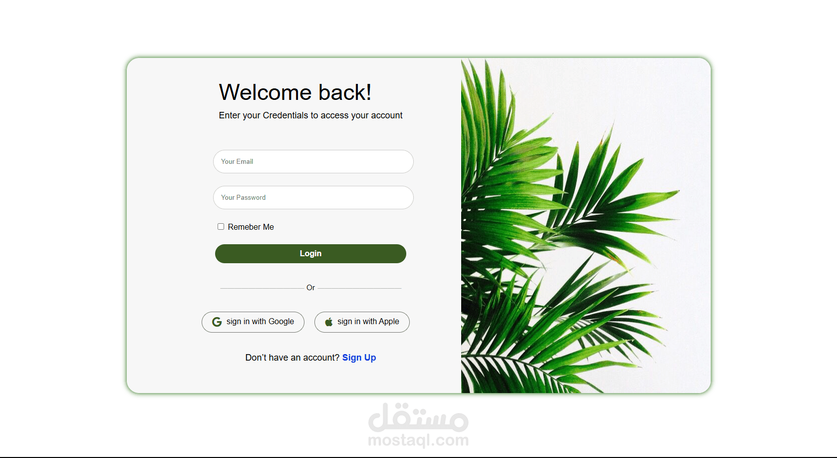 مشروع html and Css and Java script