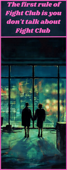 فاصل كتاب مأخوذ من فيلم Fight Club