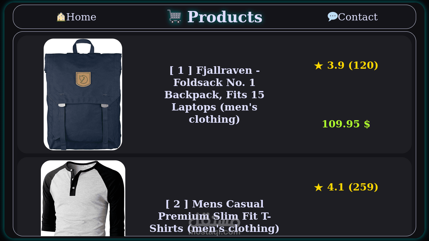 E-commerce Website