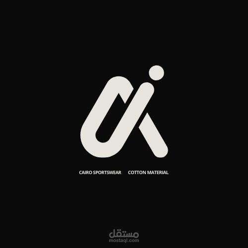 شعار لمصنع ملابس رياضيه