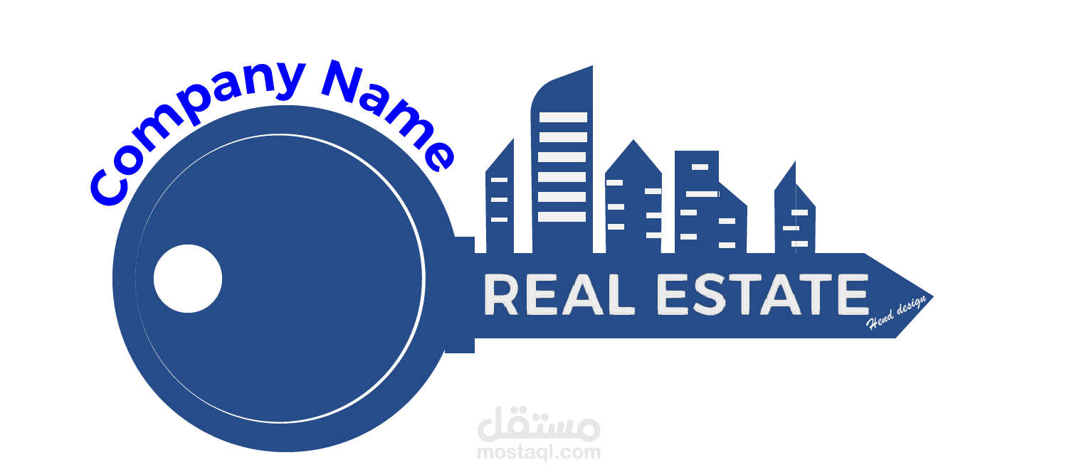 عمل شعار لشركه عقار