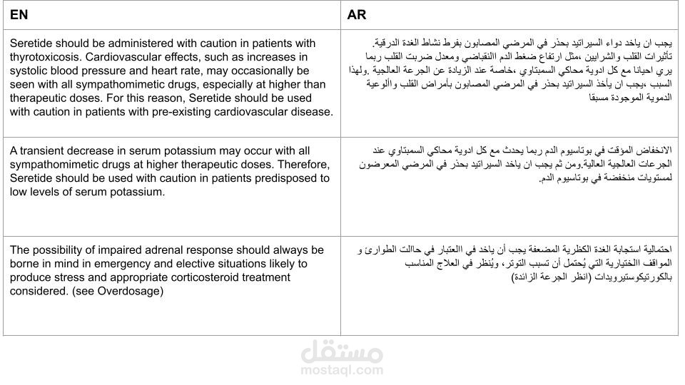 ترجمة طبية