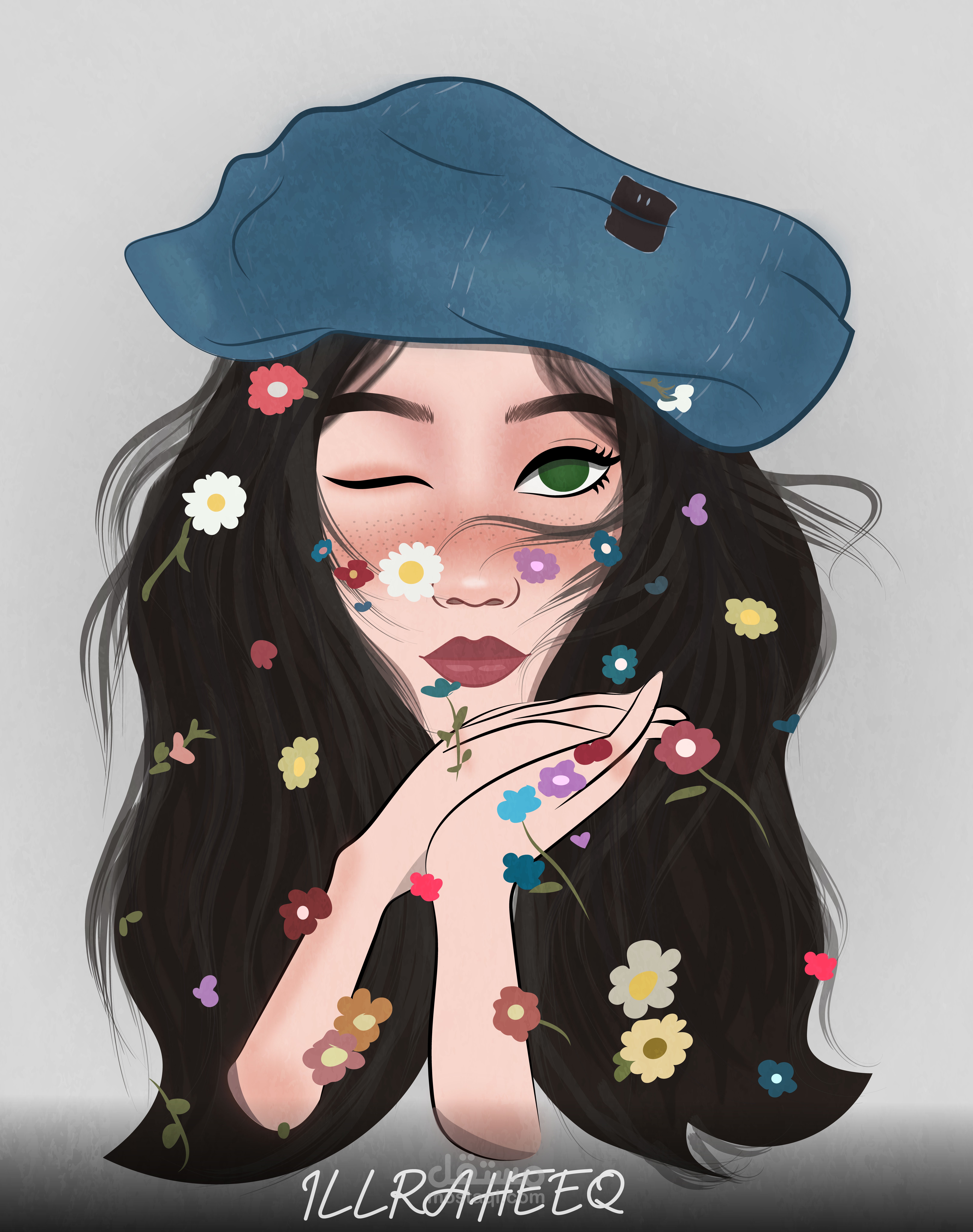 رسم شخصيات كرتونية