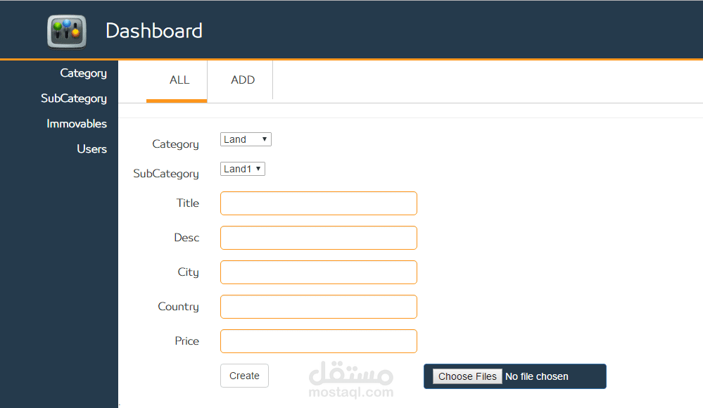 Admin Panel Using Asp.net Mvc