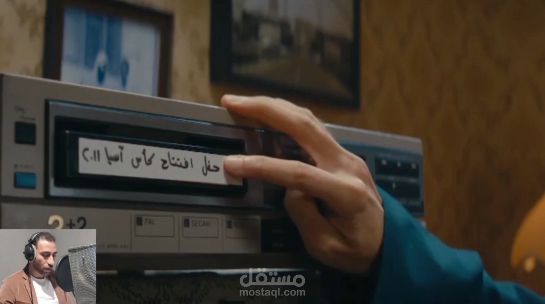 نموذج لبعض الأعمال التي نفذتها لصالح إحدى المحطات العربية