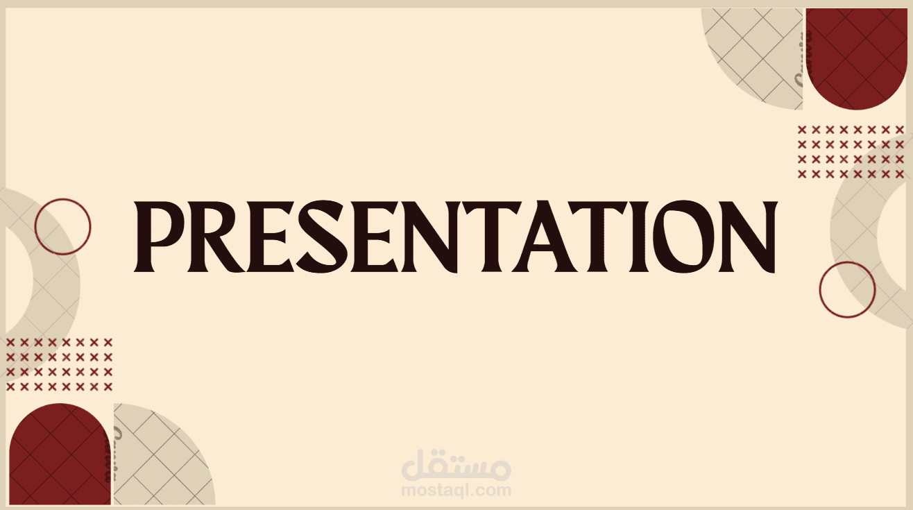 تصميم العروض التقديميه