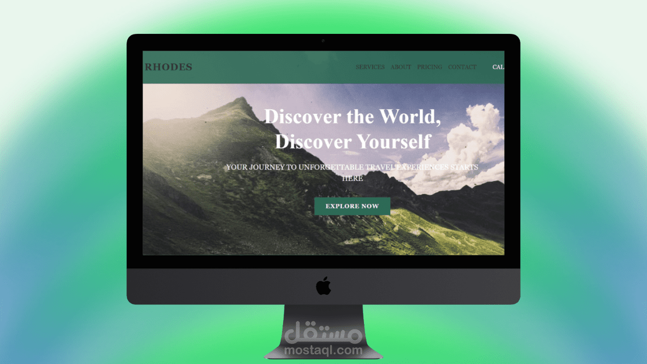 موقع للسياحه يعرض كل ما تحتاجه للسفر: خدمات حجز، عروض مميزة، ومعلومات للتواصل بأسعار تناسب الجميع