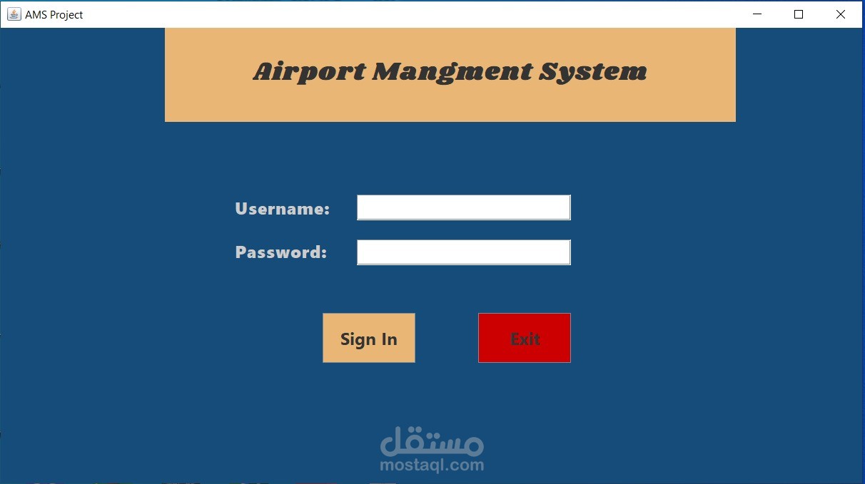 Airport Management System