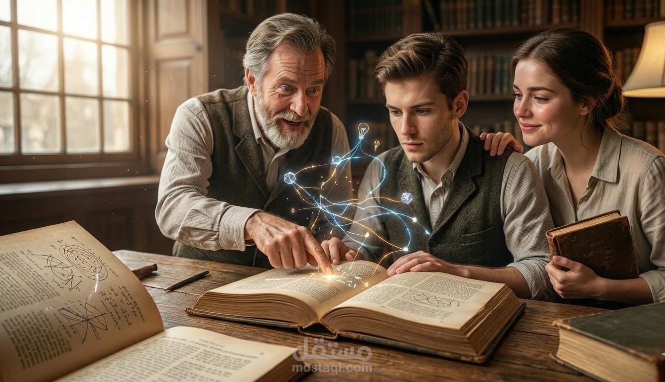إنشاء فيديو يوتيوب تعليمي احترافي بالذكاء الاصطناعي مع موشن ومؤثرات سينمائية