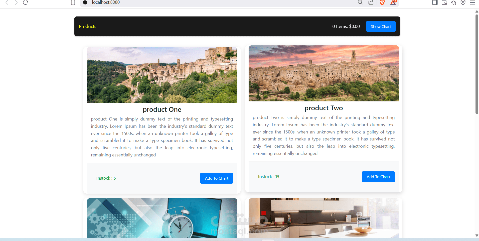 ️ مشروع متجر إلكتروني (E-Commerce) باستخدام Vue.js