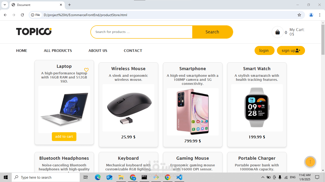 e commerce website multivindor
