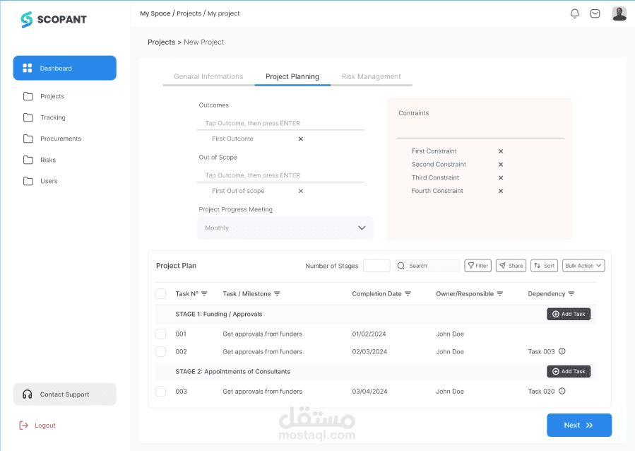UI Design - SaaS