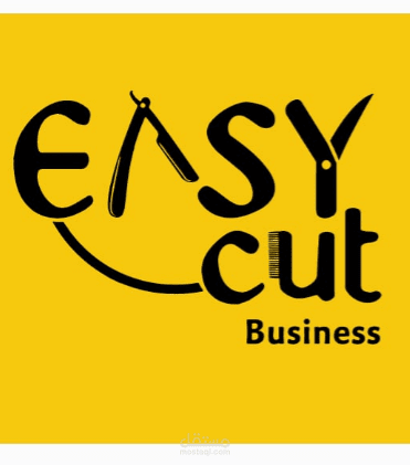تصميم ui , ux  لابليكشن محل حلاقه (Easy cut)