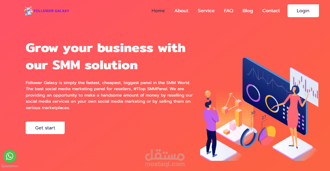 تصميم وبرمجة موقع لبيع المنتجات الرقمية