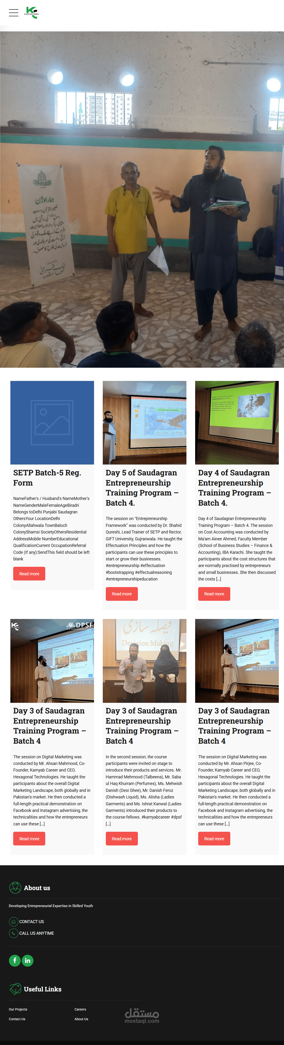 NGO website from scratch, 25 plus pages website with future features of payment gateways as well