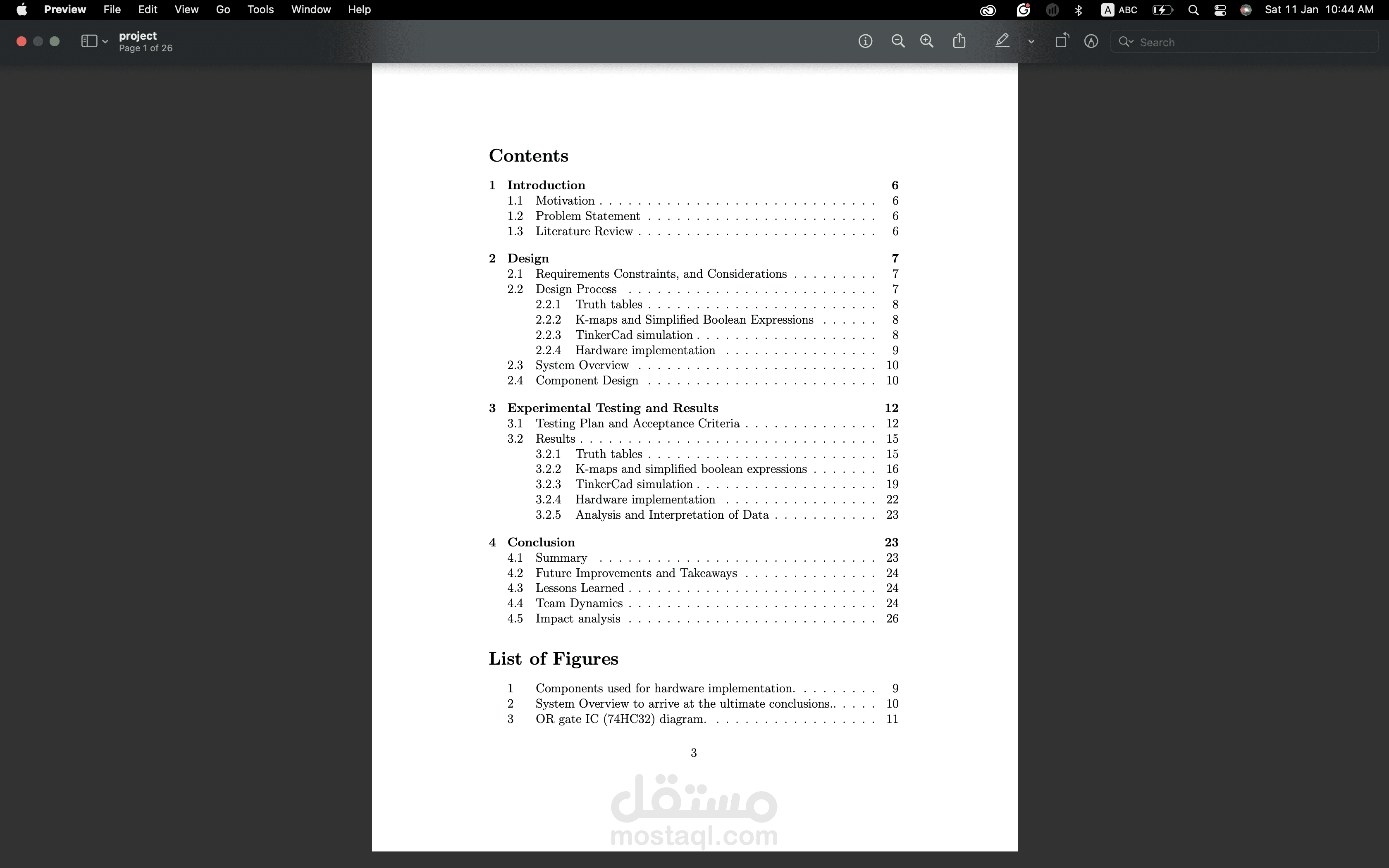 Project Report Design, testing, and the implementation of a light control system