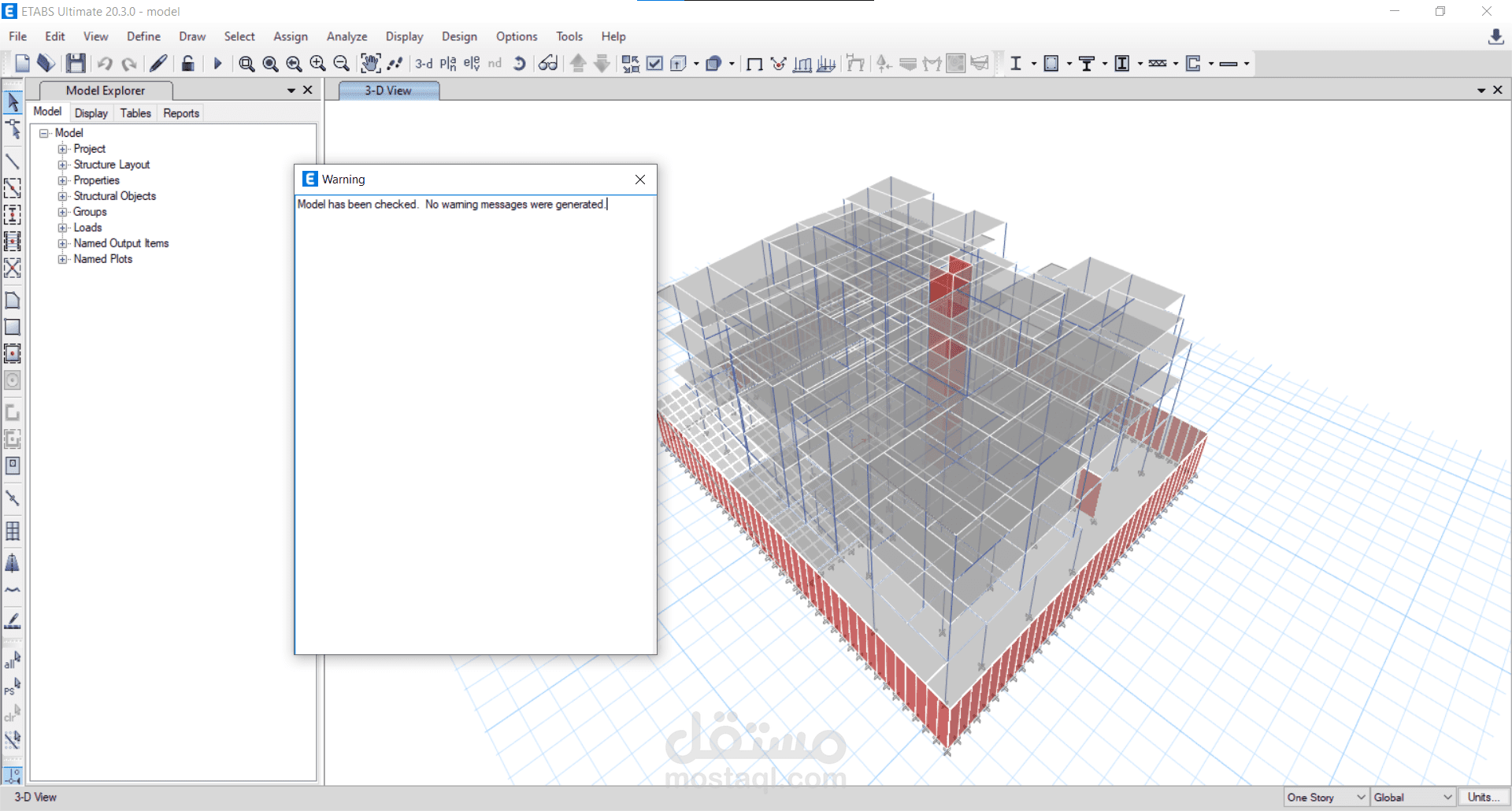 تصميم عدد من الفيلل والعماير السكنية باستخدام برنامج الايتابس وبرنامج السيف