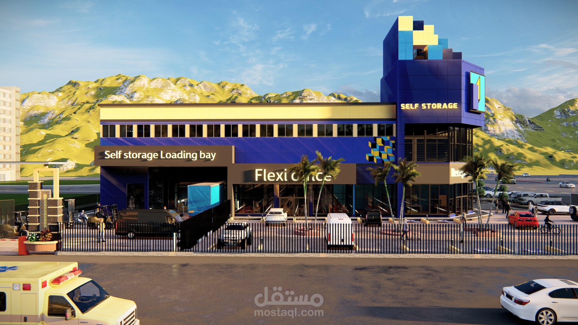 تصميم مول سيلف ستوريدج بالسعودية