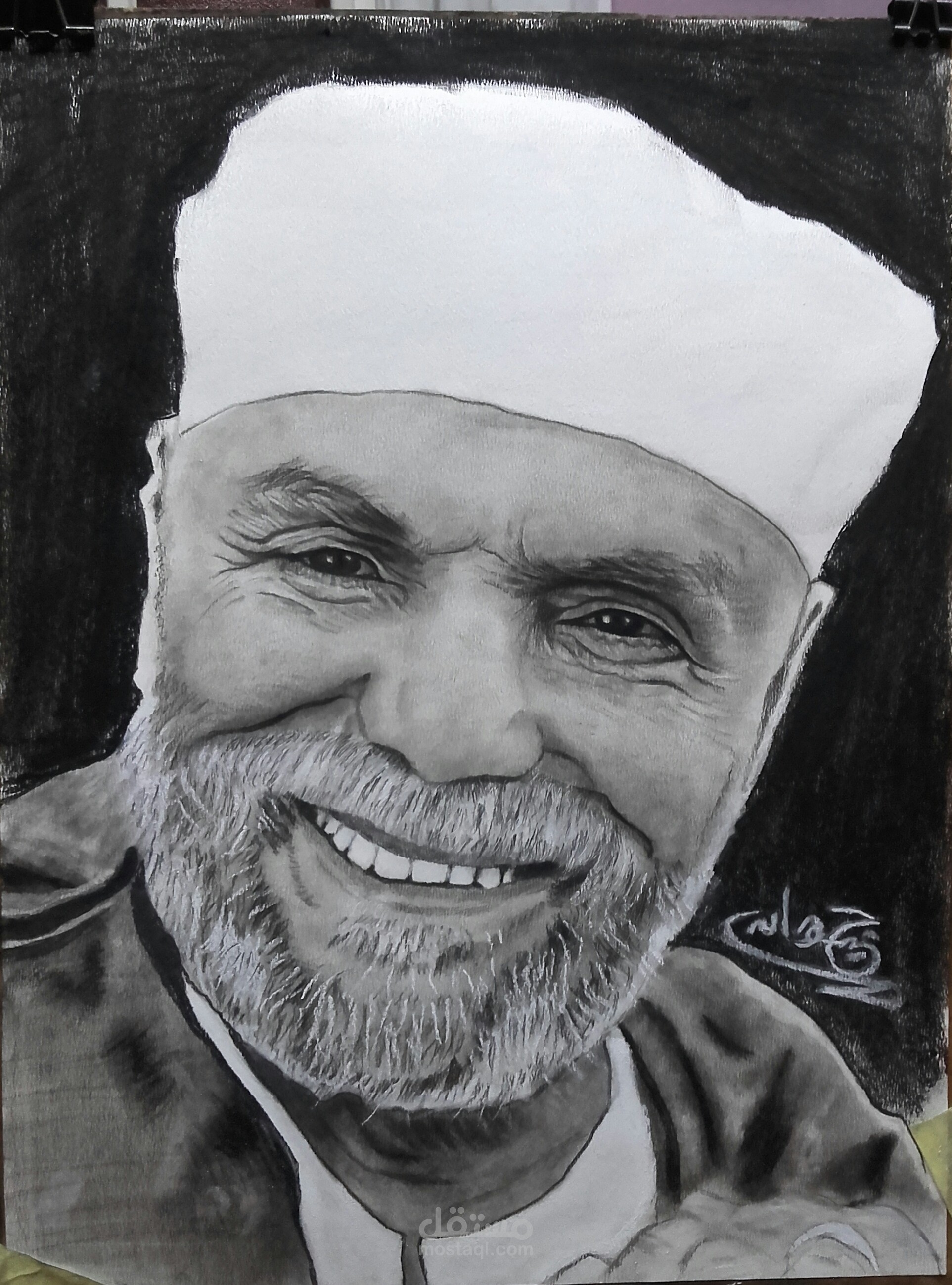 رسم يدوي بالفحم