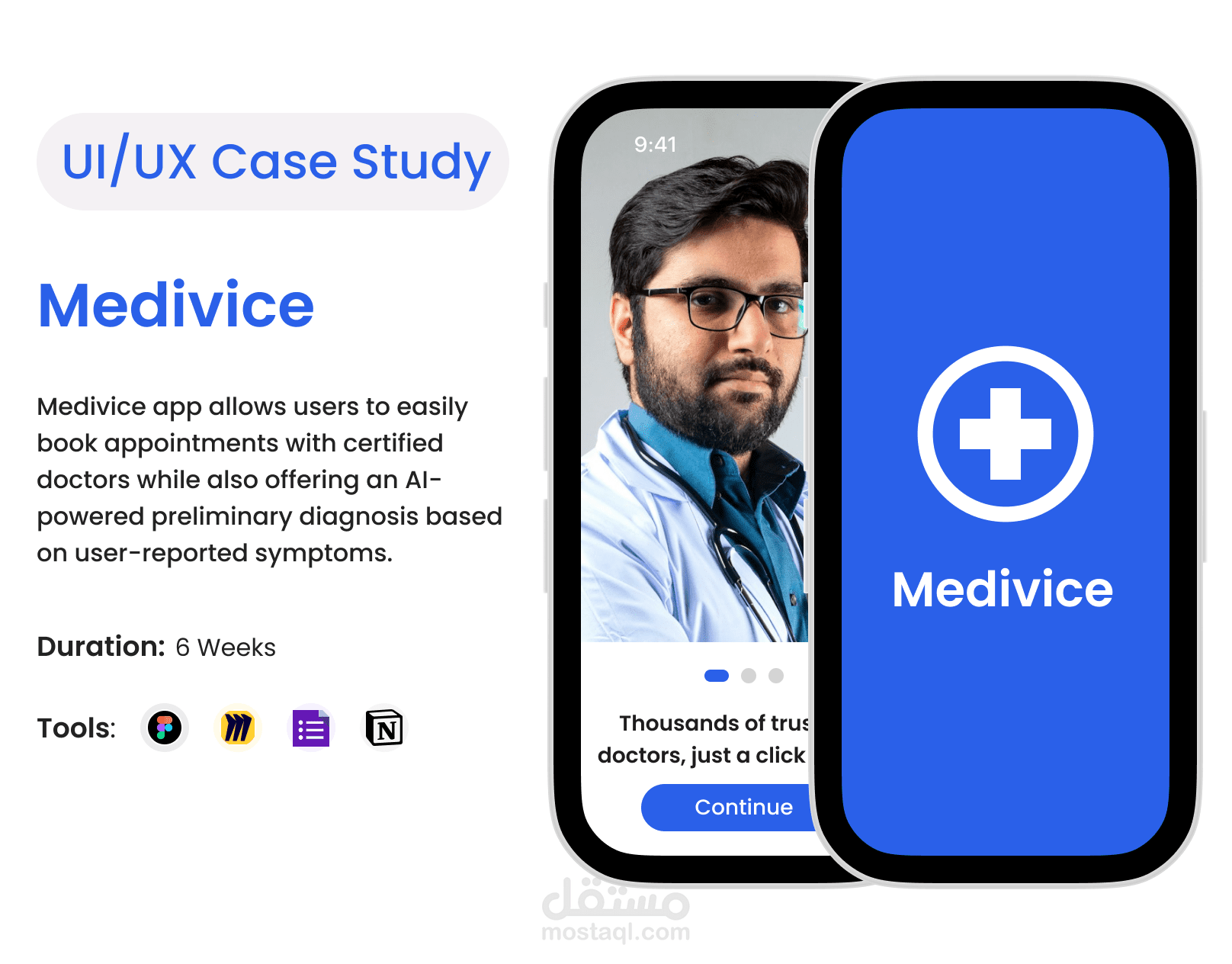 UI-UX for medical app
