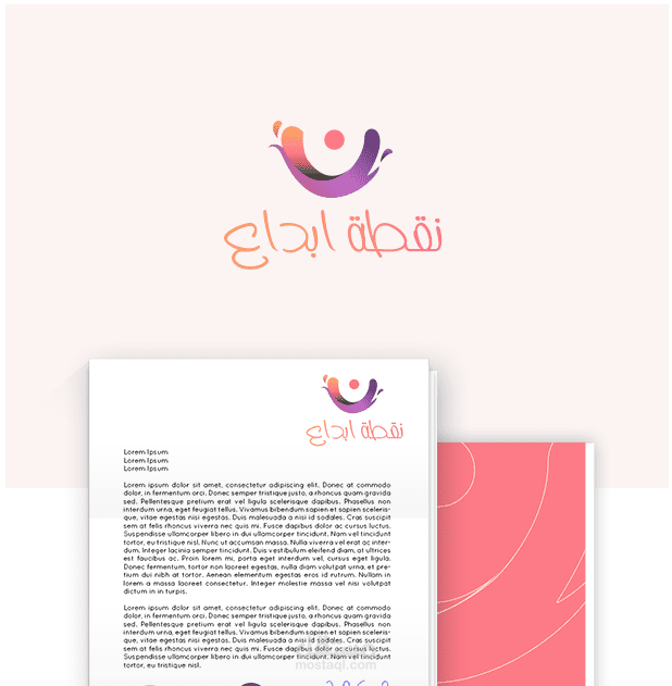 شعار موقع نقطة ابداع