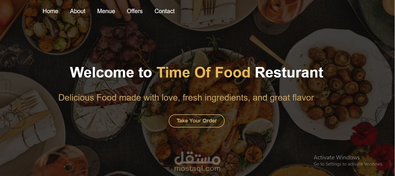 انشاء صفحه هبوط احترافية ومتجاوبه مع جميع الشاشات  Responsive landing page