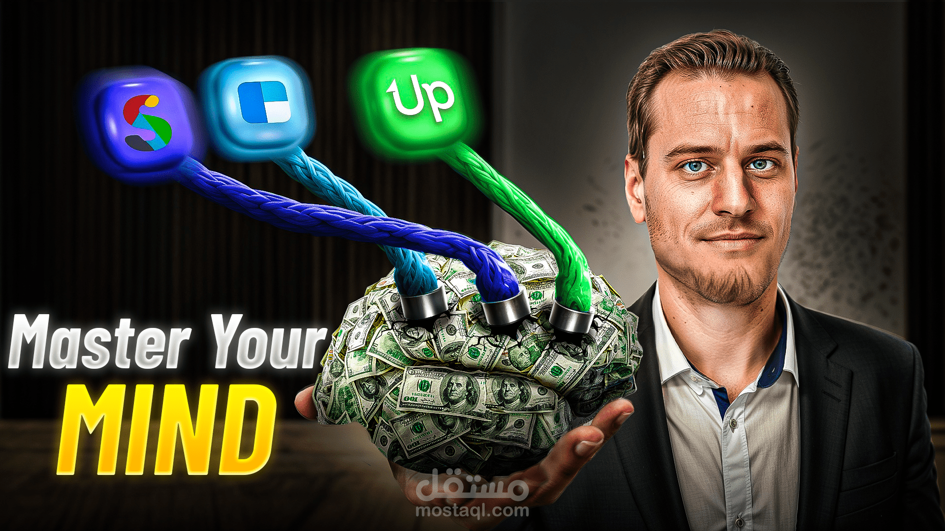 -تصميم صور مصغرة قوية ومؤثرة تناسب المحتوى الاحترافي (بيزنس – تسويق – ريادة – تعليم – أدوات ذكاء اصطناعي)، تركز على بناء الثقة وجذب النقرات بطريقة ذكية وواضحة