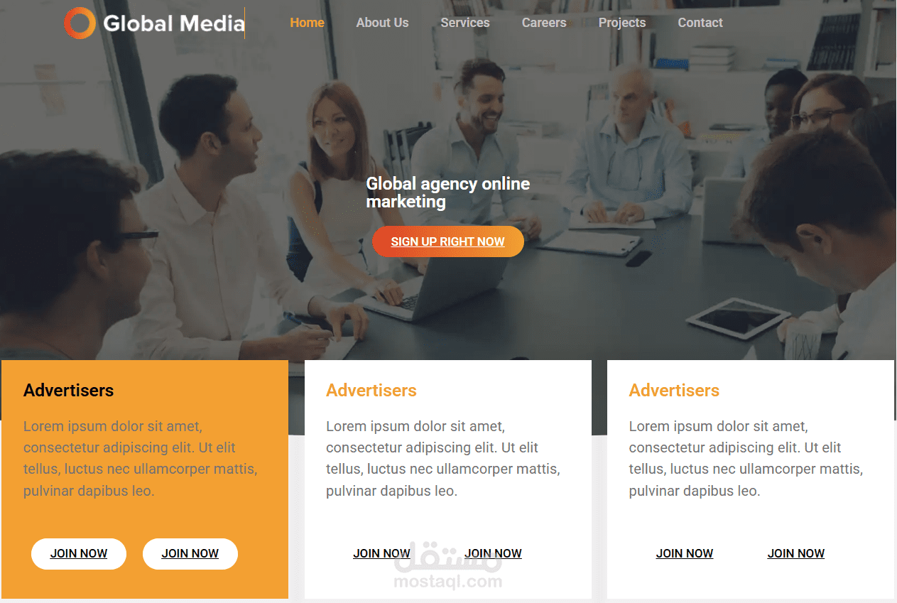 WordPress website
