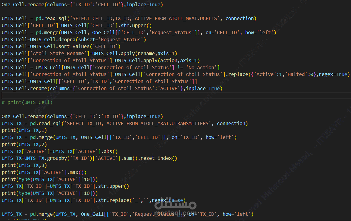 Atoll Database (Active\Halted) Status Correction Modifier with zero human intervention (fully automated)
