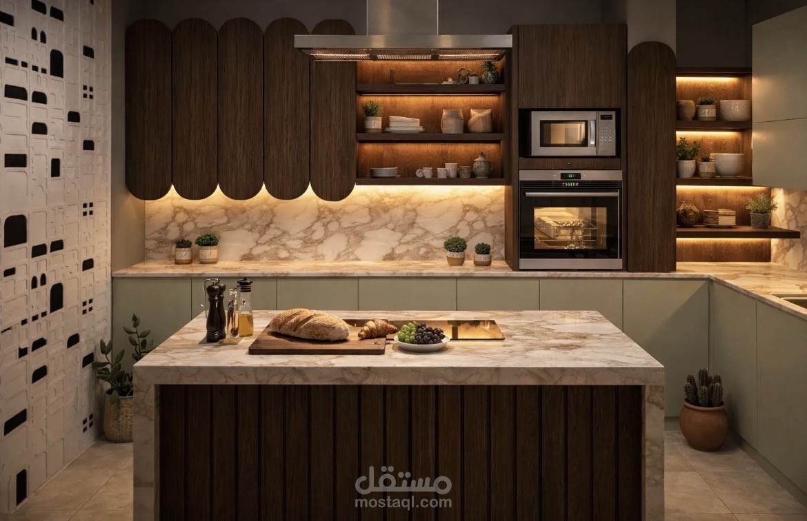 تصميم مطبخ عصري