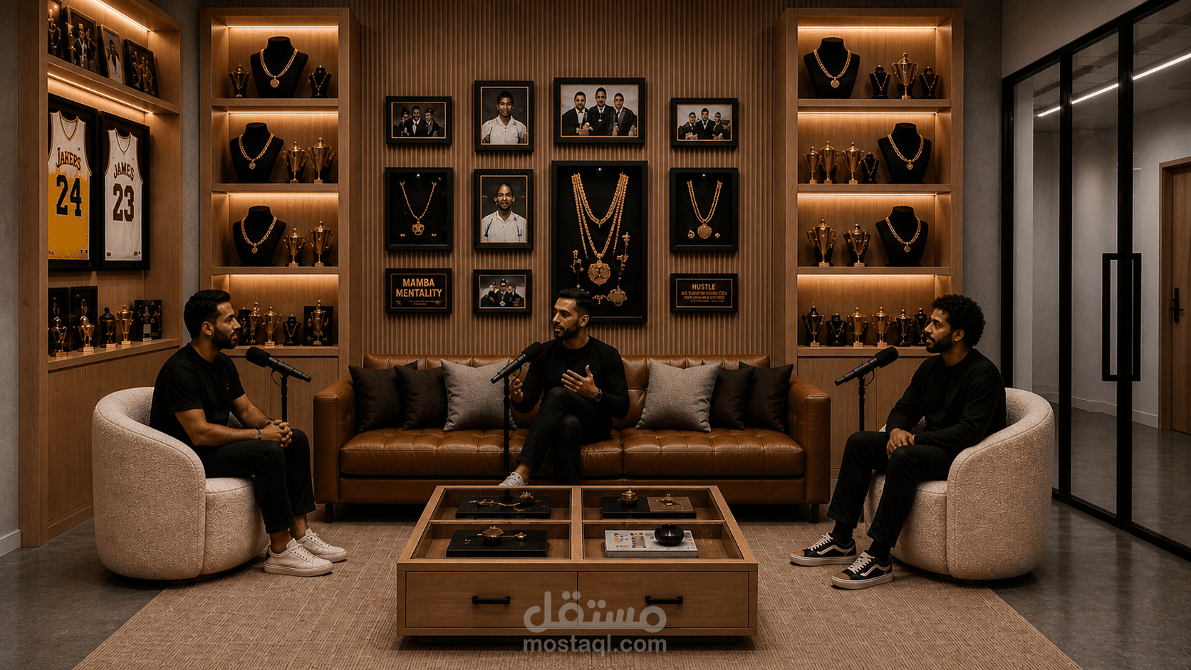 تصميم ستوديو بودكاست