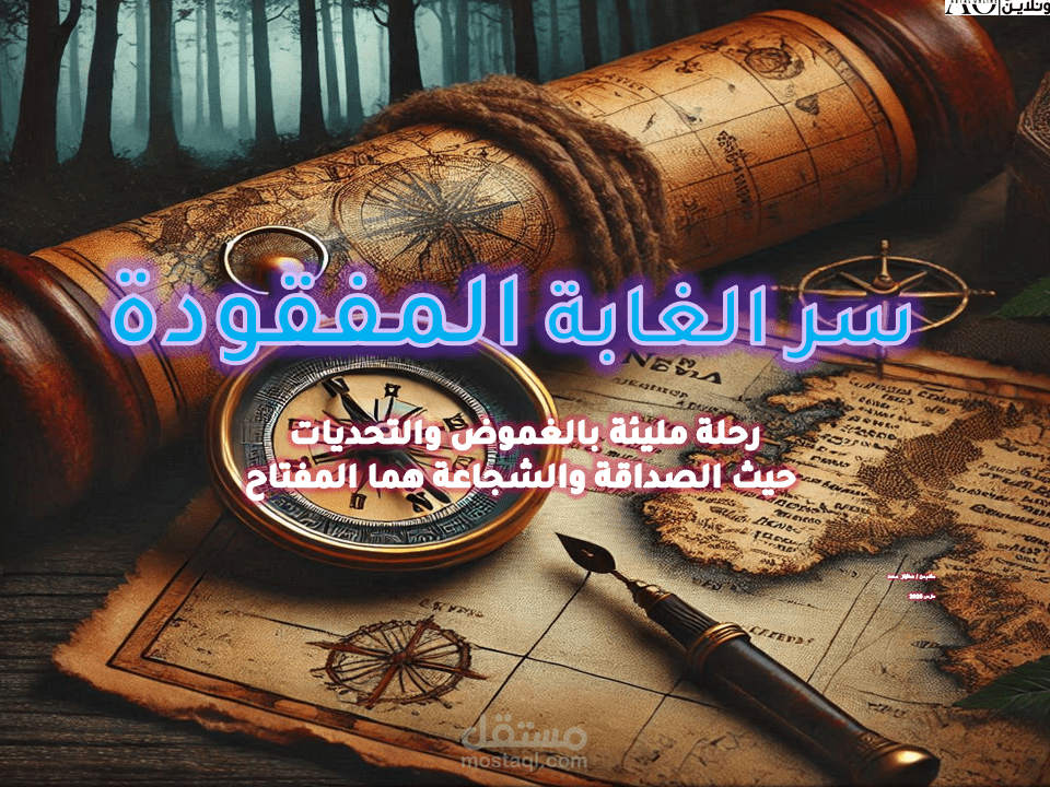 سر الغابة المفقودة – قصة خيالية للأطفال بتصميم بصري متكامل