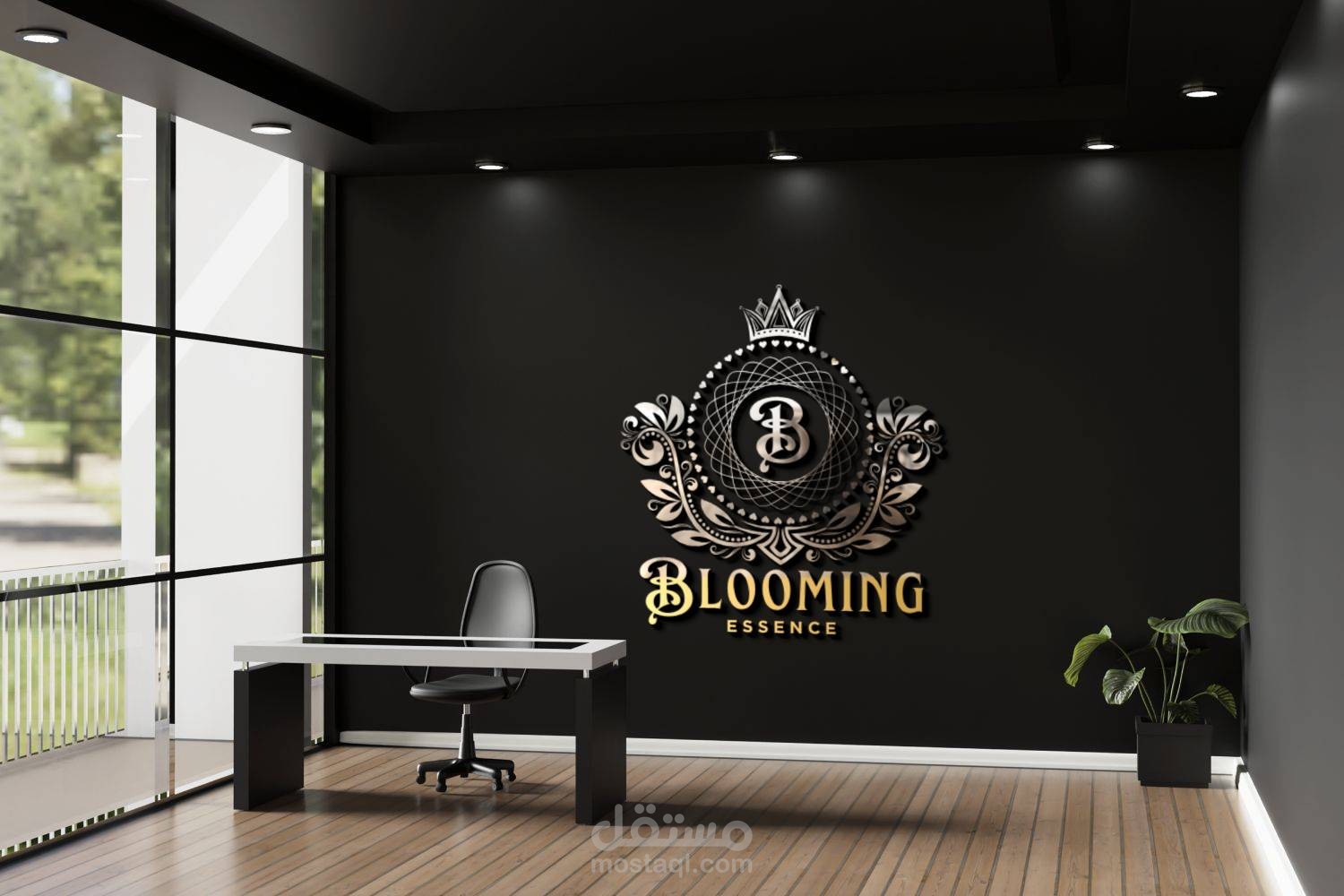 تصميم شعار لشركة عطور.