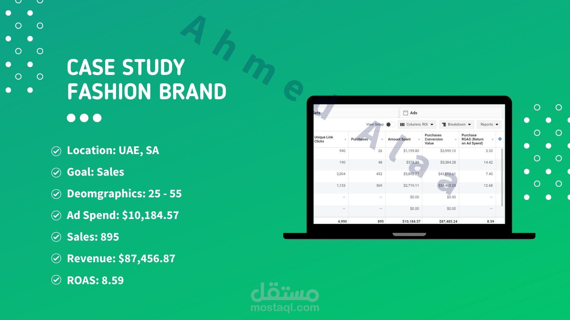 تسويق إلكتروني على فيسبوك وتيك توك