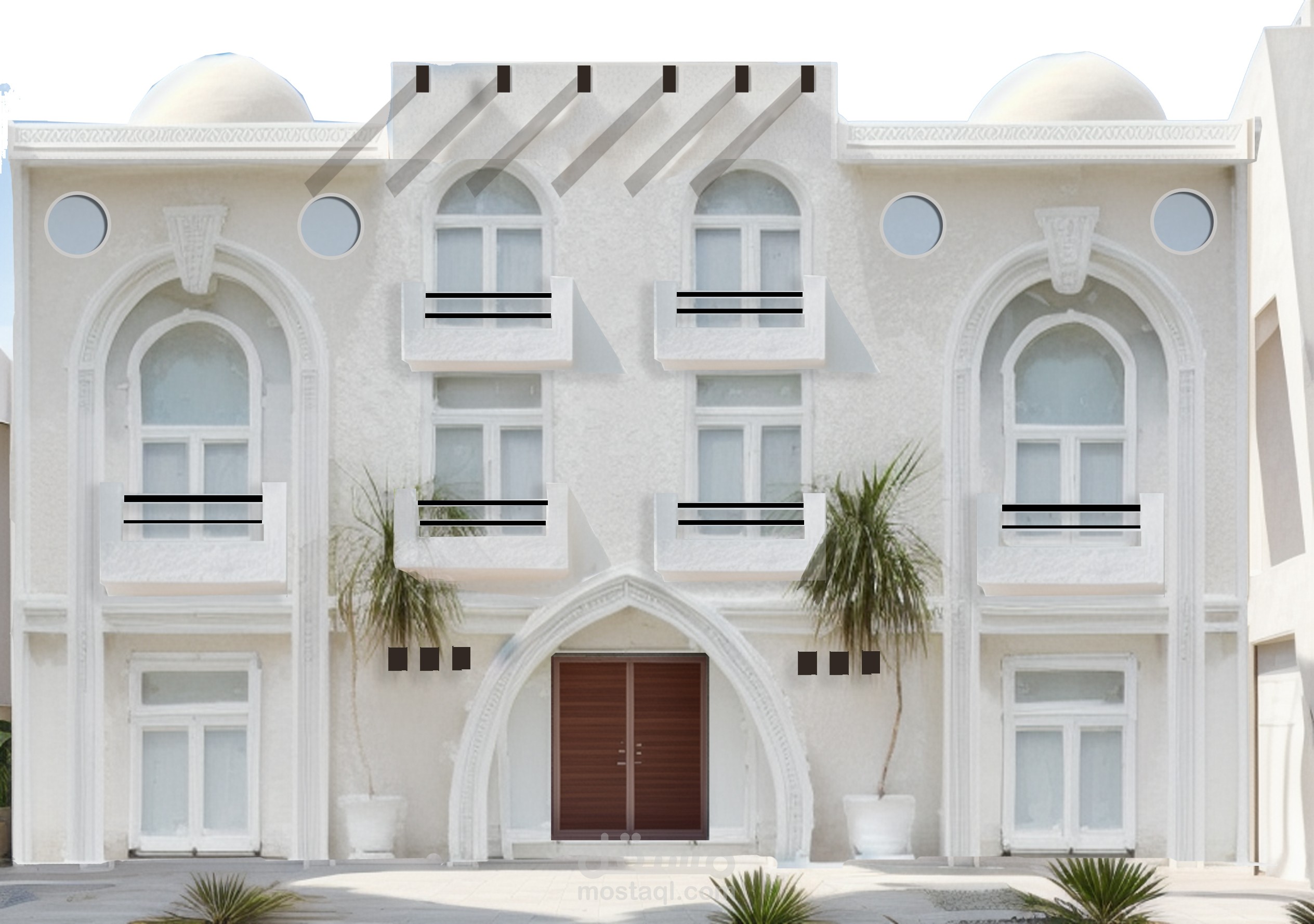 تصميم واجهات معمارية