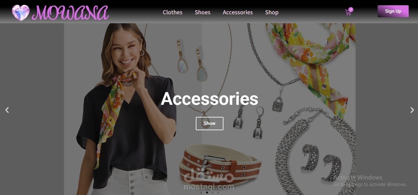 ُECommerce Website