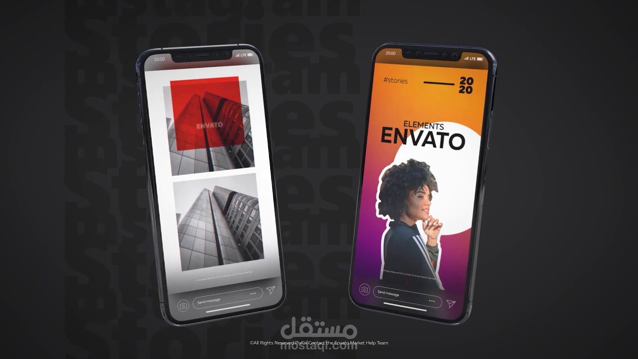 نموذج لإعلانات انستجرام وفيسبوك