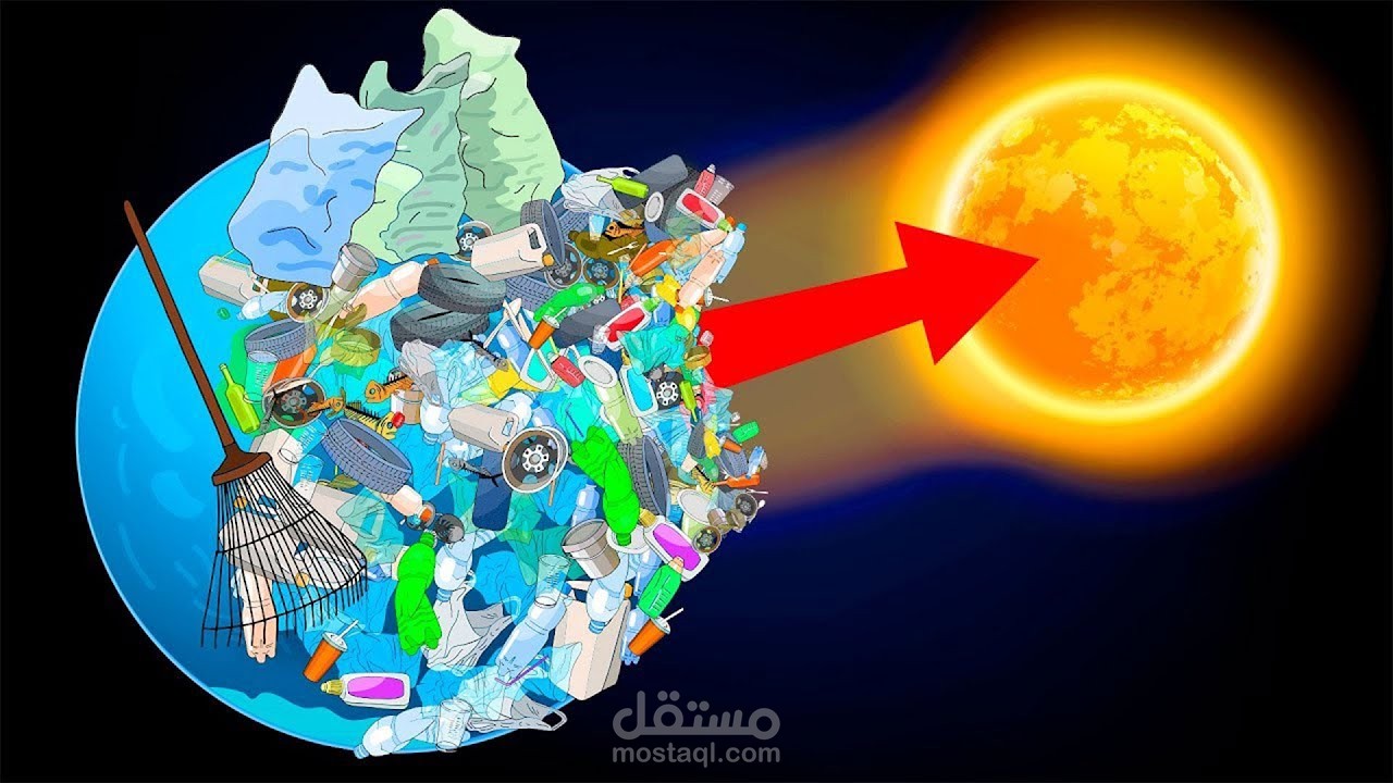 ليه منرميش النفايات في الفضاء؟